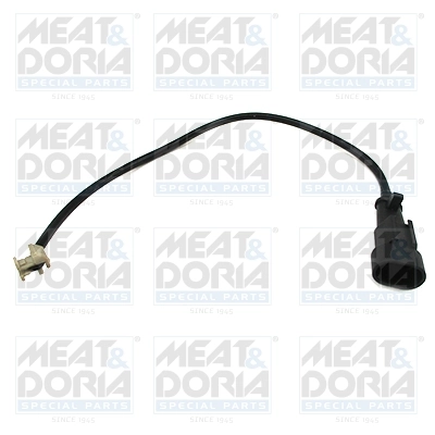 Warning Contact, brake pad wear